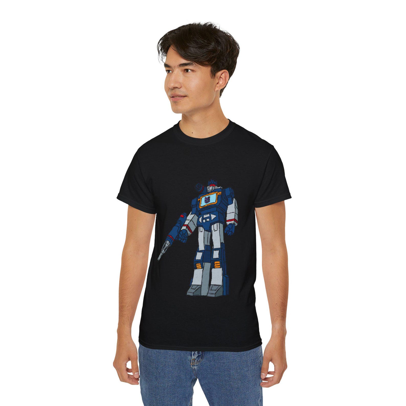 T-Shirt Transformers Soundwave Gris