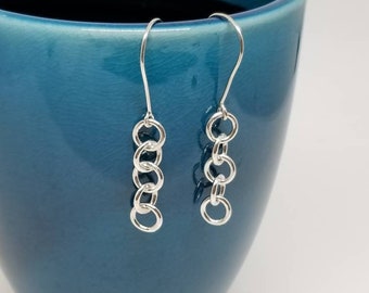 Links sterling earrings