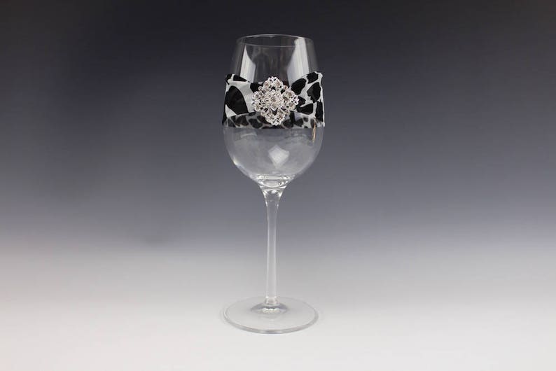 Fancy Wine Glass Decorations Decorative Wine Glasses Decorated 13oz Wine Glass Wine Glass Garter Fancy Wine Glass Wine Glass Jewelry