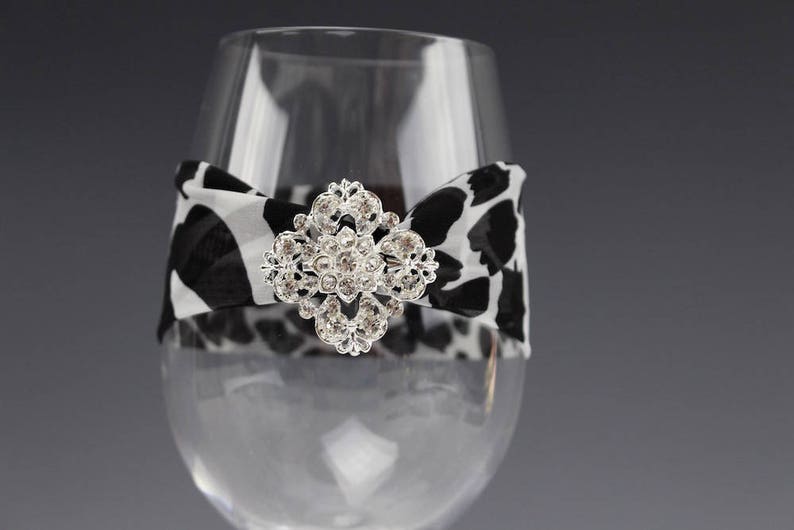 Fancy Wine Glass Decorations Decorative Wine Glasses Decorated 13oz Wine Glass Wine Glass Garter Fancy Wine Glass Wine Glass Jewelry