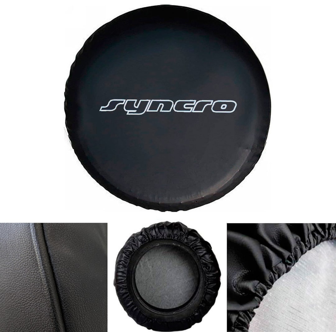 Set 4 Housses De Pneus Premium Noires 14-17 Pouces - 65 Cm X 23 Cm Pour Voiture