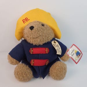 Vintage Eden Classic PADDINGTON BEAR 15&quot; Plush Stuffed Animal Toy 1990