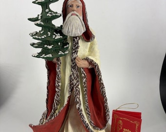 Christmas Santa Duncan Royale Collectors Edition History of Santa Large
