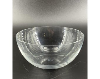 Baccarat Crystal Thin Bowl Small Soup Simple 5"