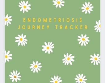 Endometriosis | Journey Tracker| Easy Digital PDF Download | Printable | Symptom Tracker | Food Guide | Period Tracker.