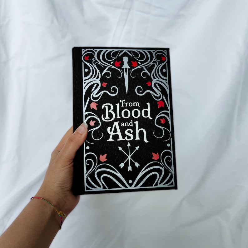 From Blood and Ash Special Edition // Book Rebind Hardcover Etsy
