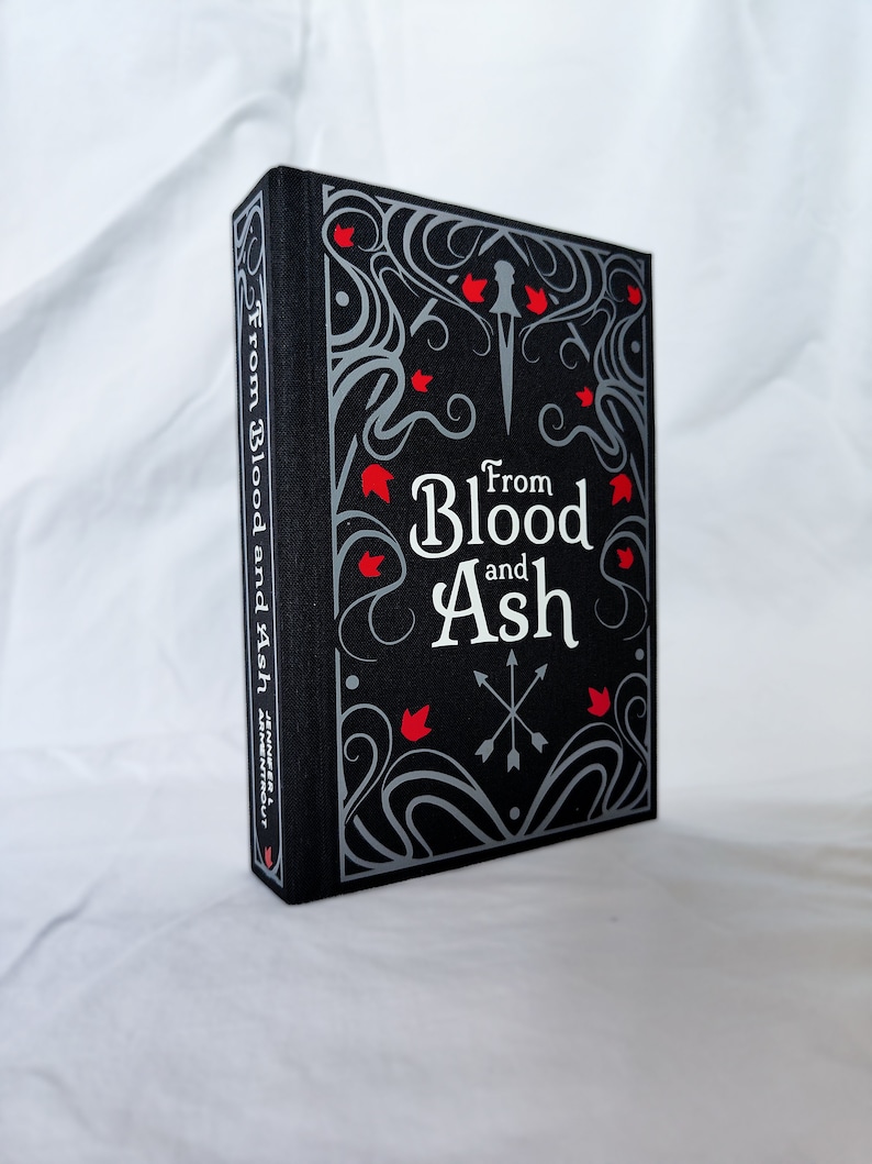From Blood and Ash Special Edition // Book Rebind Hardcover Etsy