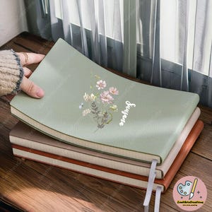 Leren schetsboek, gepersonaliseerd tekenboek, aangepast reisnotitieboekje, schilderboek, lederen dagboek, cadeau beste artiest, cadeau voor kind, student