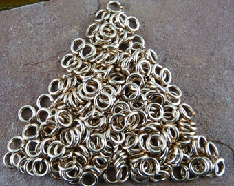 Bronze Jump Rings - 1ozT of 10, 14, 16, 18, or 20 gauge Jump Rings, Custom Cut to your Inner (or outer) Diameter