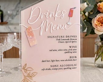 Custom Acrylic Wedding Sign, Acrylic Welcome Sign, Wedding Welcome Sign, Bridal Shower Sign, Wedding Decor, Gift for Couple