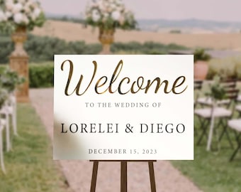 Custom Acrylic 3D Wedding Welcome Sign, Acrylic Wedding Signage,  Personalized Nikkah Sign, Custom Wedding Signage, Event Reception Sign