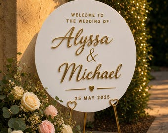 Custom Acrylic Wedding Sign, Acrylic Wedding Sign, Acrylic Welcome Sign, Wedding Welcome Sign, Wedding Decor, Bridal Shower Sign