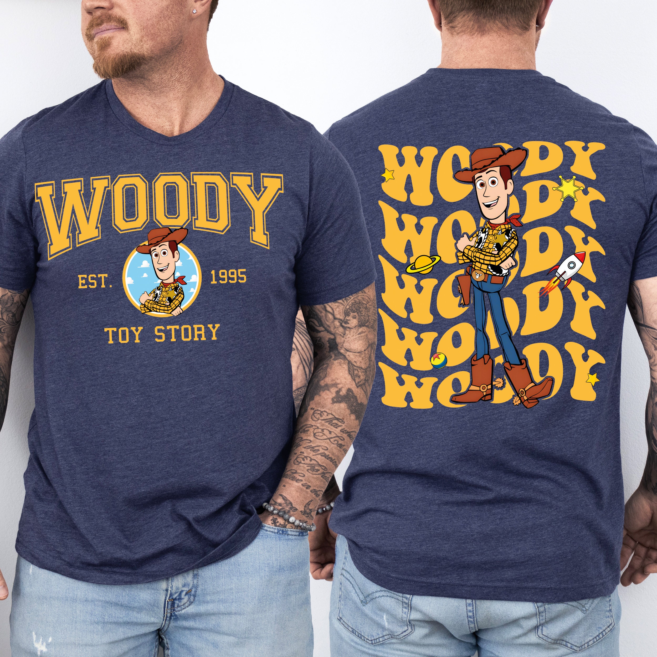 Disney Toy Story Woody Shirt, Sheriff Woody Tee, Toy Story Country ...