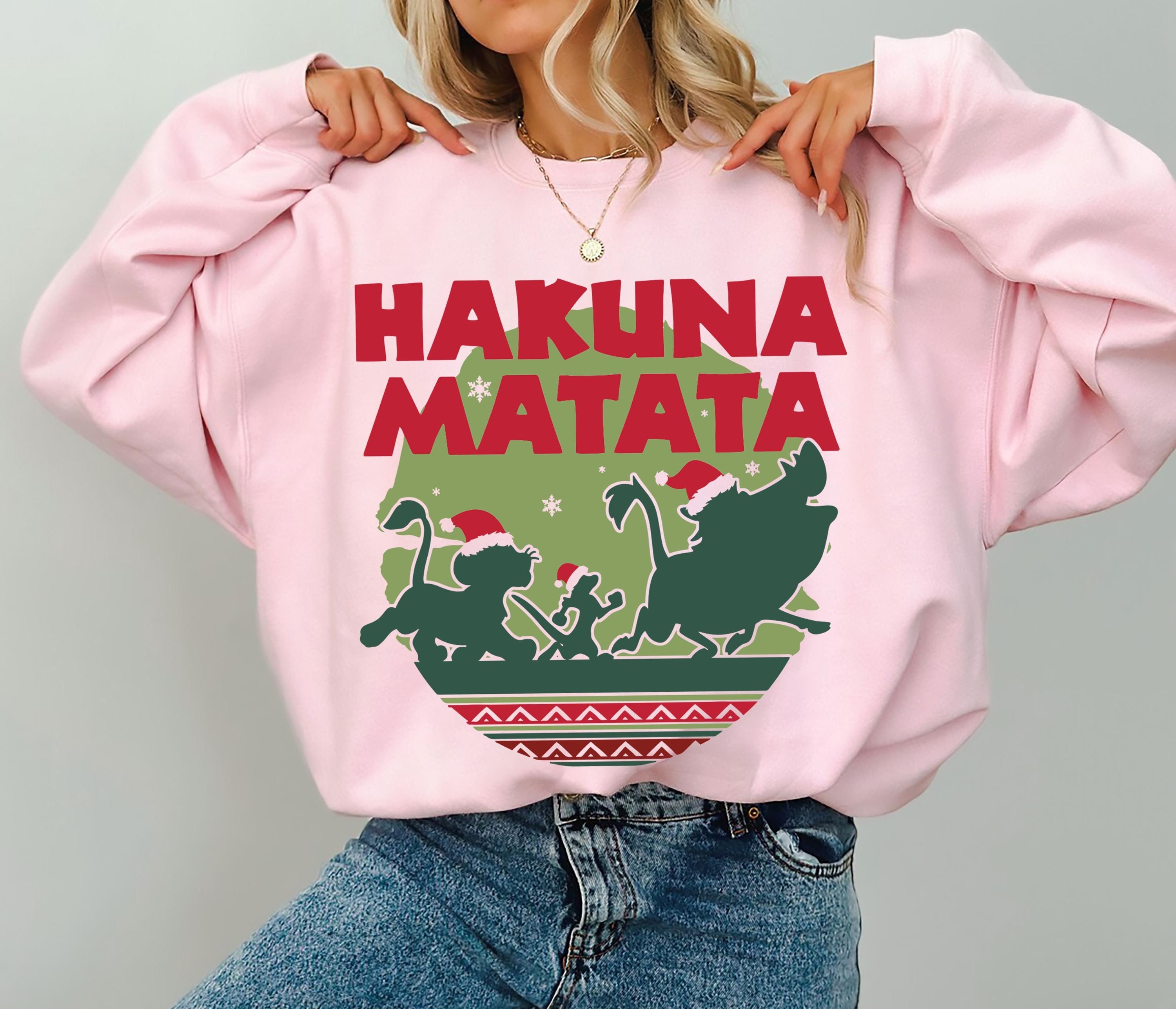 Hakuna matata christmas sweater sales