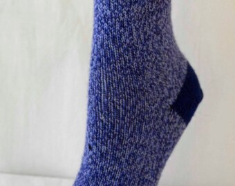 Hand knit womens wool socks, Size 5-7