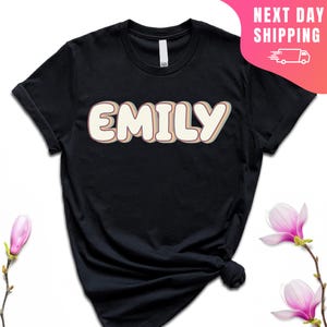 Retro Kids Name Shirt, Personalized Kids Shirt, Personalized Girl Name Shirt, Custom Name Boy Girl Tshirt, Custom Girl Tee, Custom Boy Tee