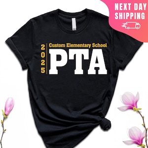 Custom PTA Shirt, Parent Teacher Organization Association Shirt, Custom PTO Shirt, Gift For School Crew, School Volunteer Shirt, PTA T-Shirt