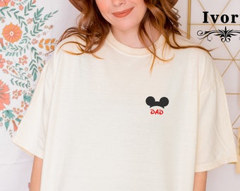 Embroidered Dad Shirt, Disney Dad ,Funny Disney Dad Shirt, Father's Day Gift, Disney Shirt, Gift For Dad, Disney Shirt
