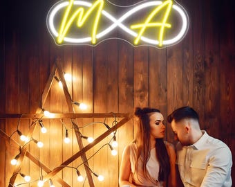 Custom Neon Sign | Wedding Decor | Neon Wedding Sign | Wall Decor | Name Neon Light | Wedding Neon Lights | Personalized Gifts |  Wall Art