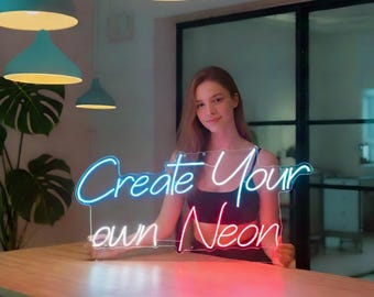 Custom Neon Sign | Neon Sign | LED Light Neon Sign | Personalized Neon Sign | Wedding Neon Sign | Wall Decor | Home Decor | Room Decor