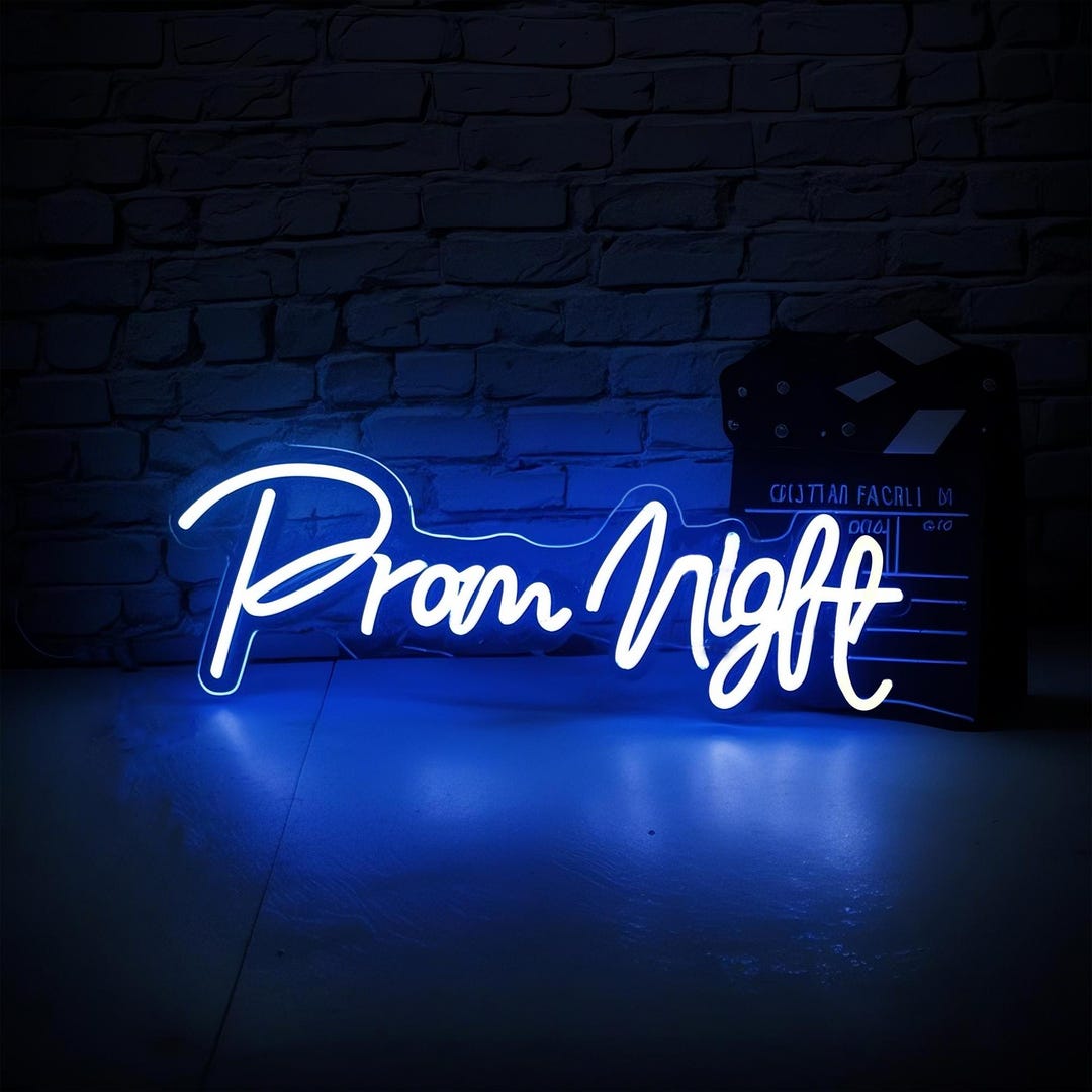 Prom Led Sign Prom Night Neon Sign Custom Neon Sign Graduation Dance Prom 2024 Party ...