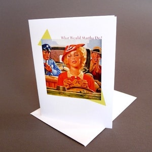 Greeting Card for Knitters Funny Humorous What Would... image 2