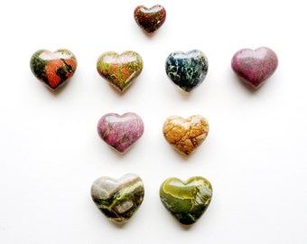 Valentines Day Gift Heart Gemstone