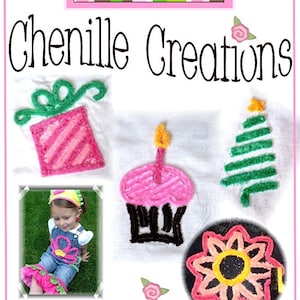 Chenille Creations  A Guide to Making Your Own Chenille and Using it Ebook Tuturial Pattern