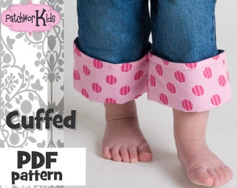 Cuffed  Ebook/Tutorial on how to create a cuff on Jeans Great Boutique Look  Embellish