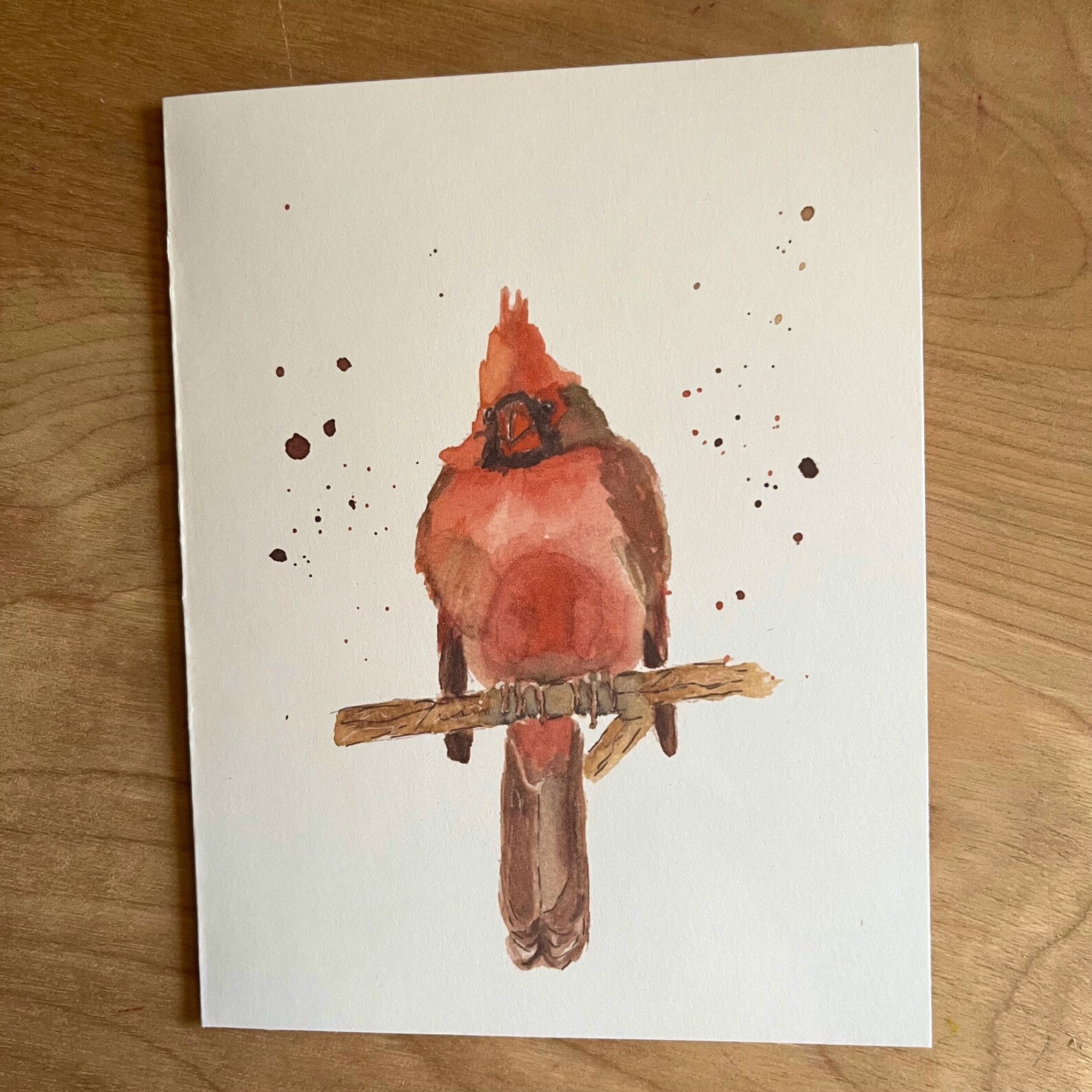 Cardinal Note Cards A2 4 1/4 X 5 1/2 - Etsy