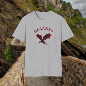 Caraxes T-Shirt – Daemon Targaryen's Dragon | House of the Dragon Fan Tee | Fire and Blood