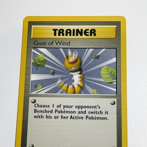 Carte Pokémon Dresseur Coup de vent 93/102 1999 Sorciers