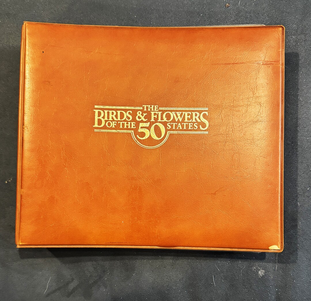 The Birds Flowers Of The 50 States Book Binder 1982 Etsy The birds flowers of the 50 states book binder 1982 etsy