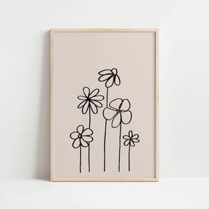 Wilde Blumen Kunstdruck