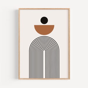 Mid Century Modern Kunstdruck