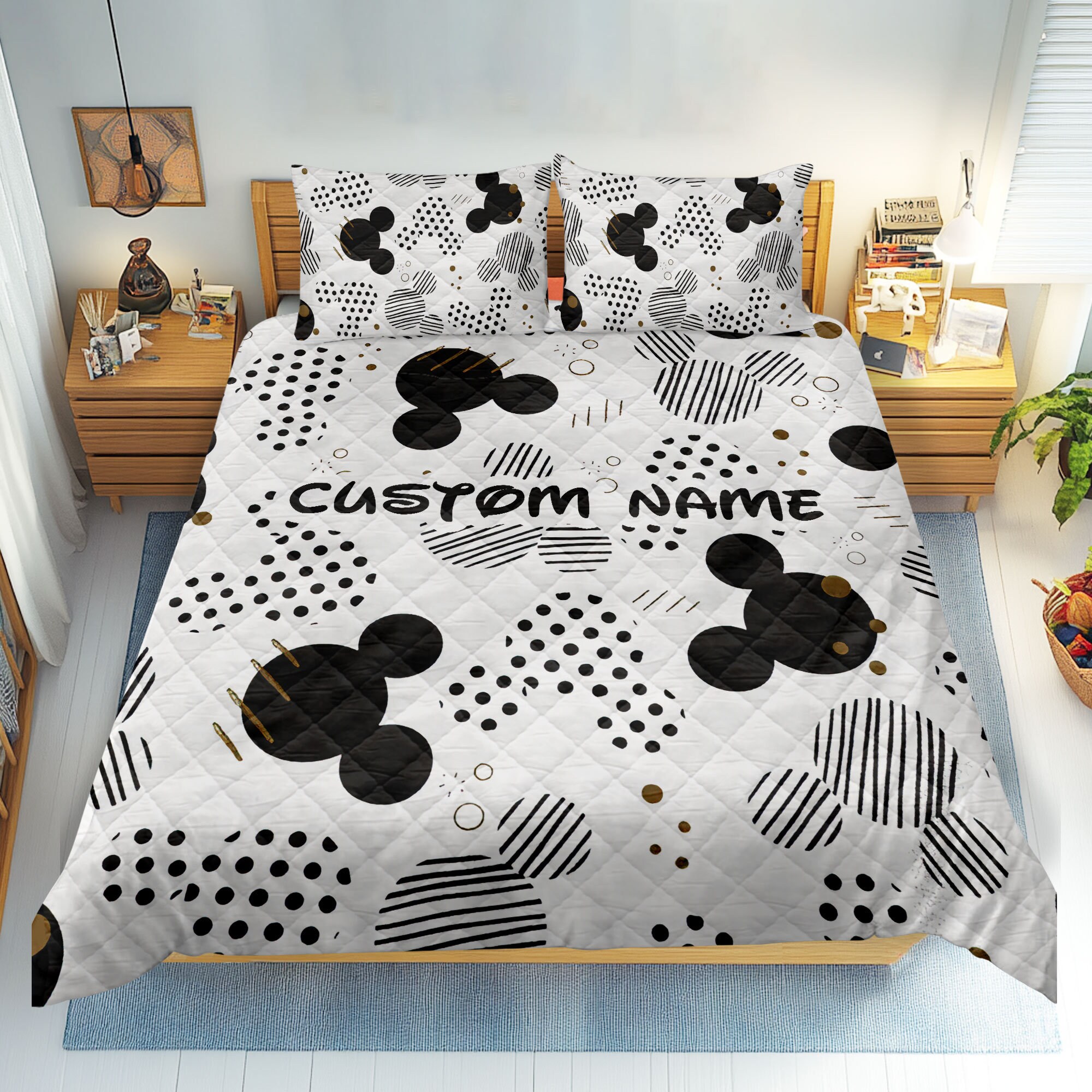 minnie mouse queen comforter