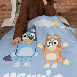 Artsadd Personalized Baby Blanket With Name - Custom Cow Print Fuzzy Throw For Kids, Toddlers, & Baby Gifts - View #13