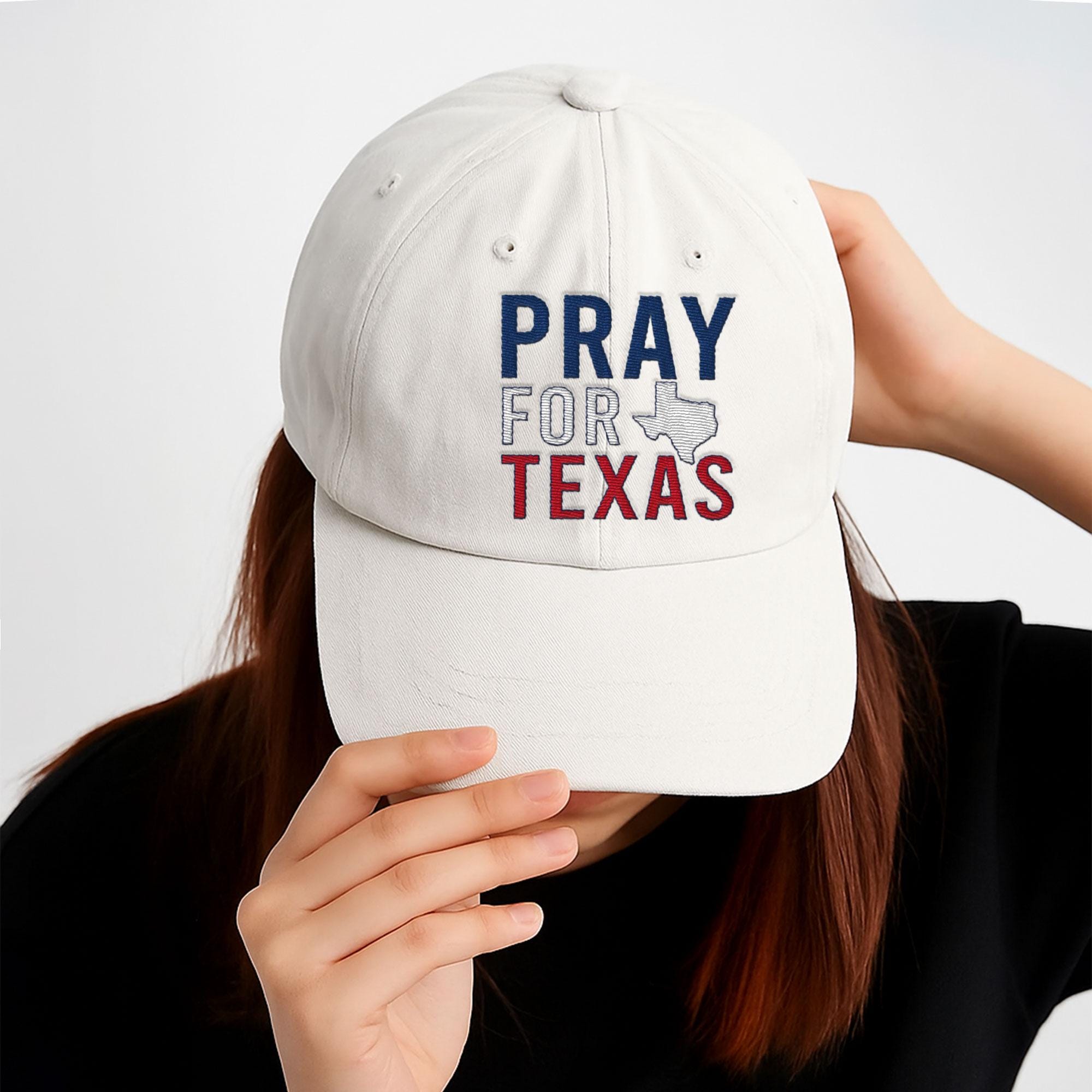 Discover Hill Country Strong Hat, Prayers for Texas Cap, Faith-Based Texas Flood Relief Cap