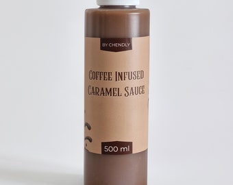 Coffee Infused Caramel Sauce 500ML