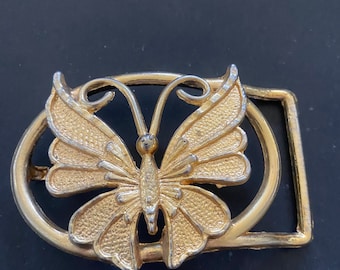 Solid Brass Butterflies Hippie Cowgirl Cute Boho BTS Made in 