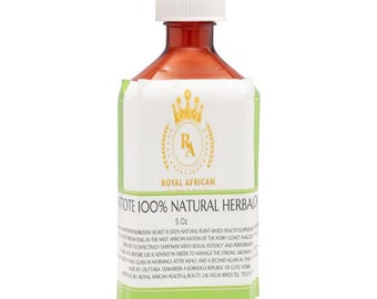 Bebida a base de hierbas naturales para hombres / Attote Natural Herb For Men / Suplemento natural para la salud / Potenciador a base de hierbas para hombres 5 oz