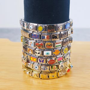 Italian Charm Bracelet / Custom Italy Bracelet / Charms For Bracelet / 9 mm  Charm/Personalized
