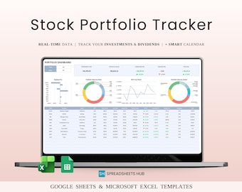 Stock Portfolio Tracker for Google Sheets & Excel