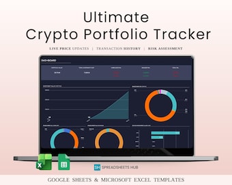Ultimate Crypto Portfolio Tracker | Dark Mode