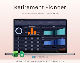 Retirement Portfolio Tracker | Dark Mode
