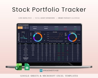 Stock Portfolio Tracker | Dark Mode