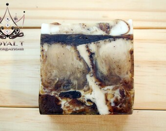 Rise and Grind is a handmade, all natural soap. It is great for exfoliation and moisturizing purposes.