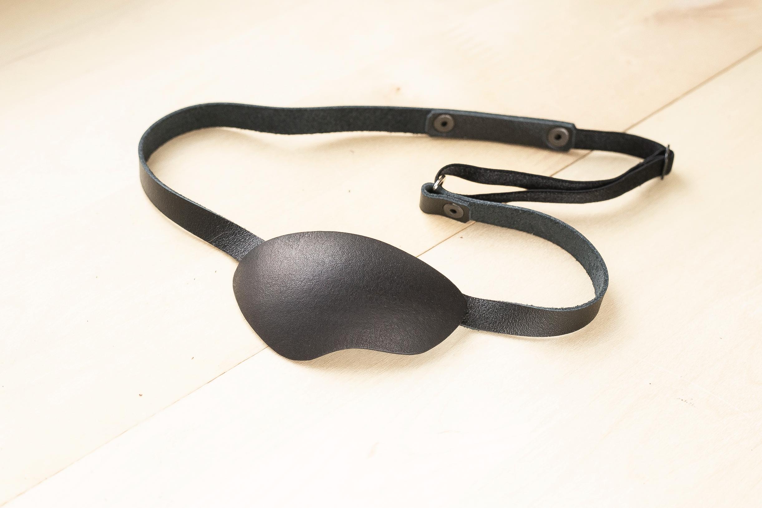 Small Leather Eye Patch - Etsy