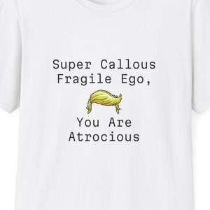 Anti-Trump Graphic Tee: Political Statement Apparel