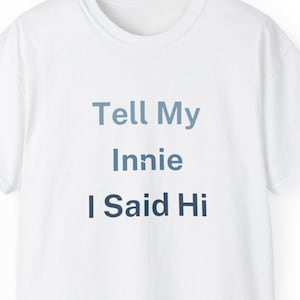 Severance-Inspired T-Shirt, Tell My Innie I Said Hi, Corporate Dystopian Tee, Lumon Industries Fan Shirt, Innie Outie, Free Shipping